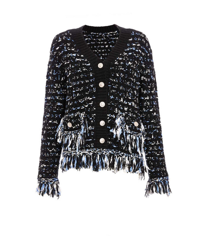 Celestia | Bouclé-Strickjacke